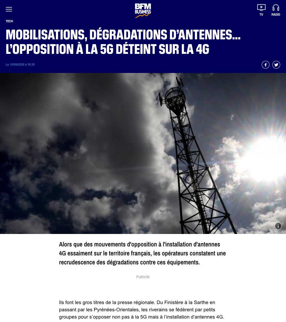 BFM Business 12 septembre 2020