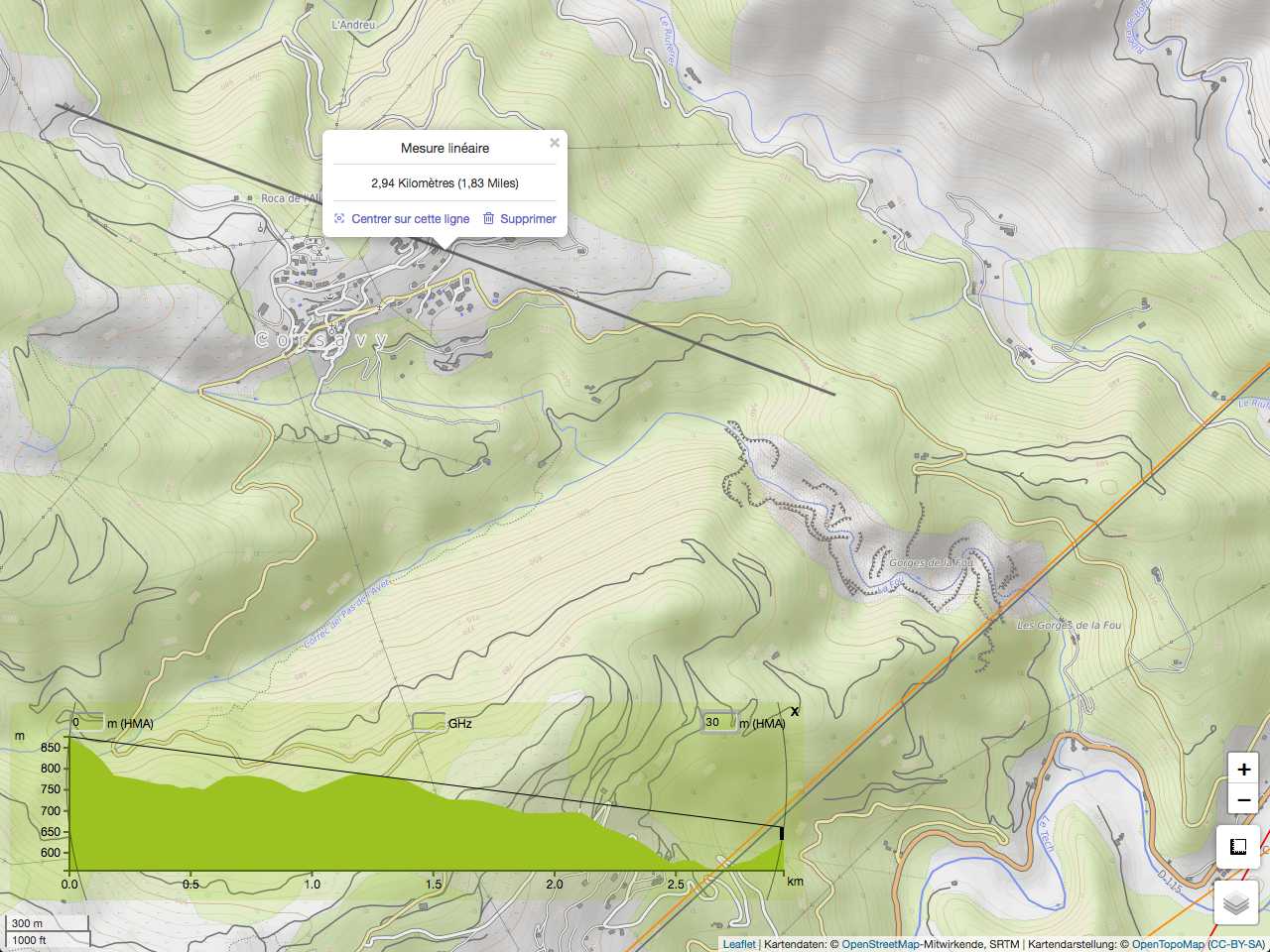 carto corsavy le Centre