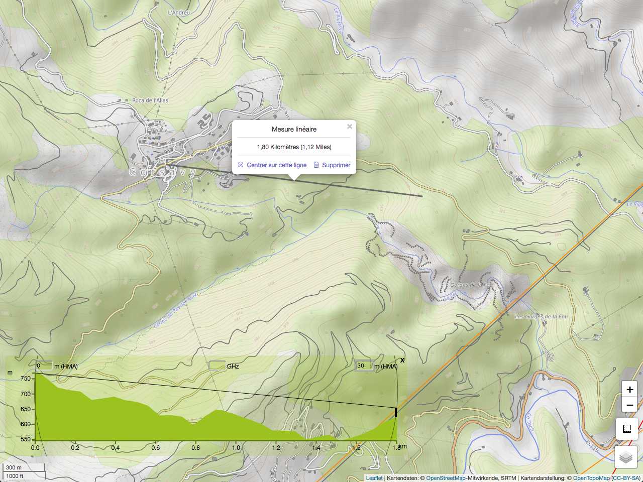 carto corsavy le Centre